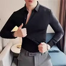 أنيق، مطاطي، وبلا مصلوح Ultra Flex القميص المطاطي