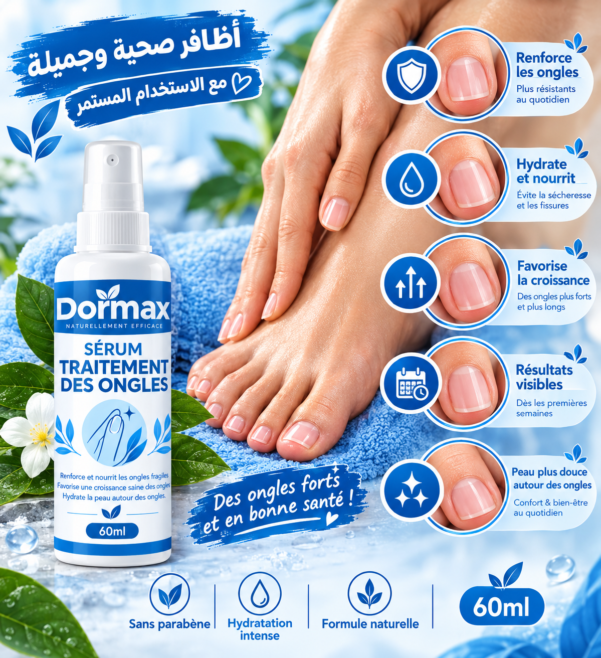 سيروم Dormax لليدين والقدمين