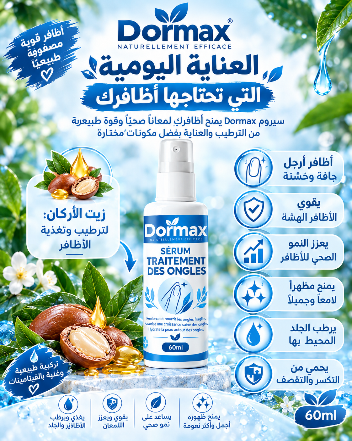 مكونات سيروم Dormax