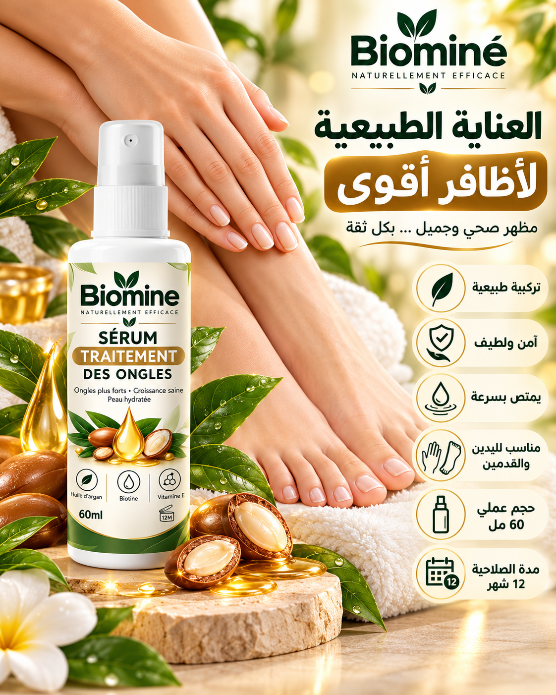 سيروم Biomine لليدين والقدمين